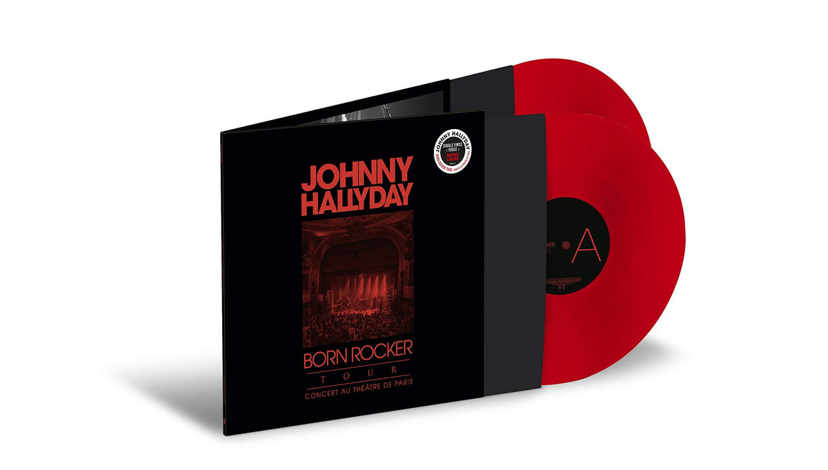 Johnny Hallyday - Born Rocker Tour - Concert Au Theatre de Paris - Double Lp