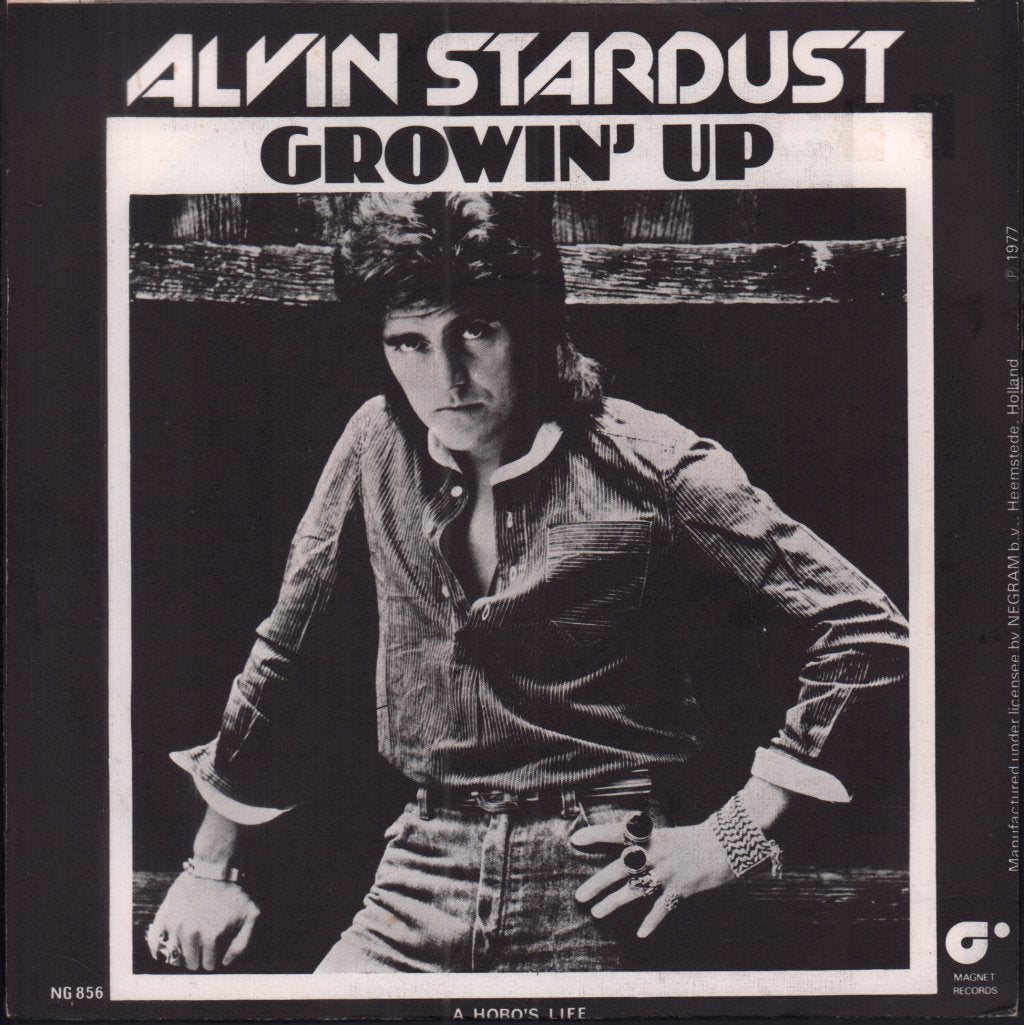 Alvin Stardust - Growin' Up - 7 Inch