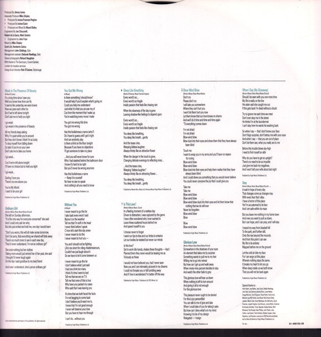 Alison Moyet - Raindancing - Lp