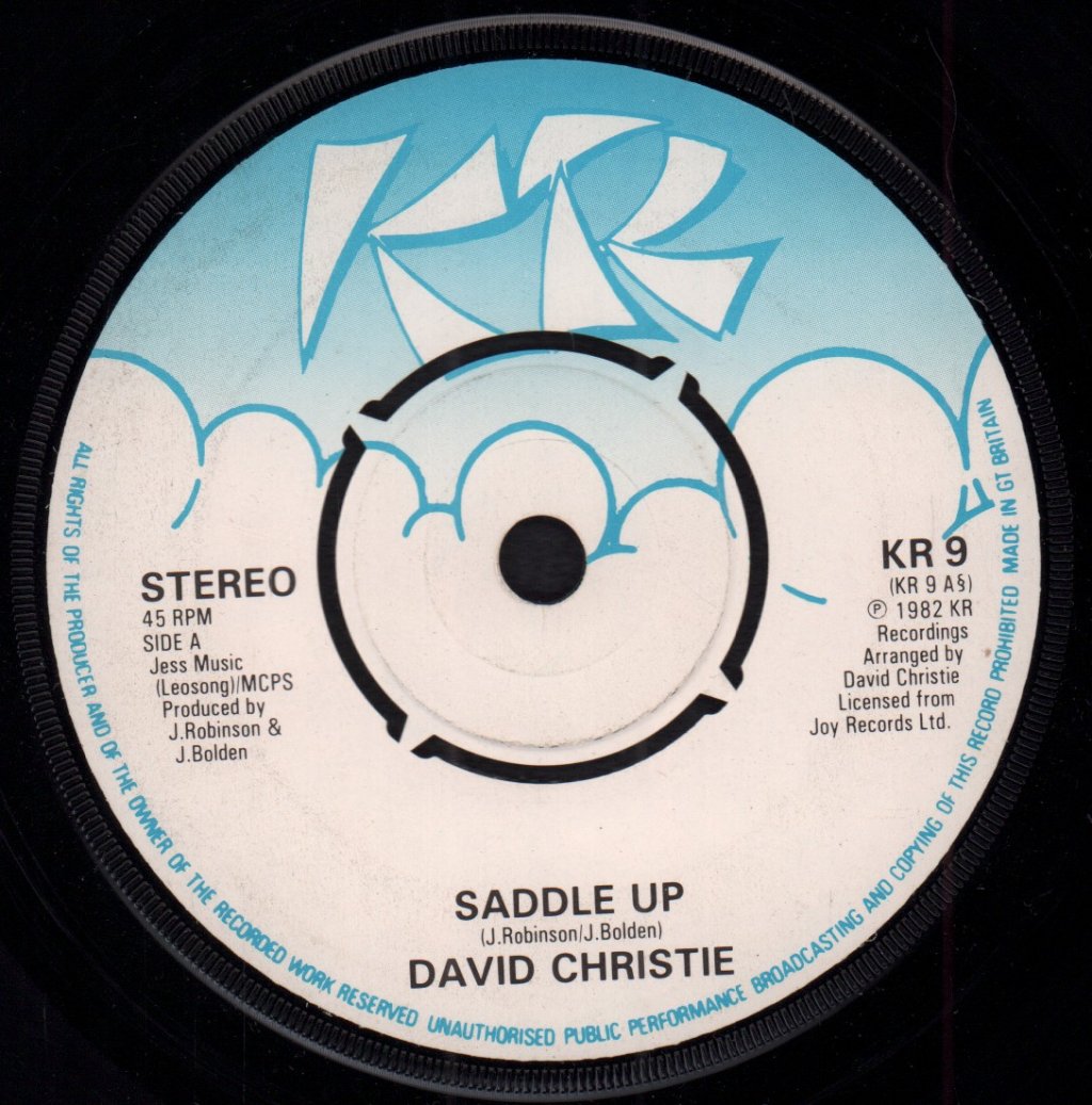 David Christie - Saddle Up - 7 Inch