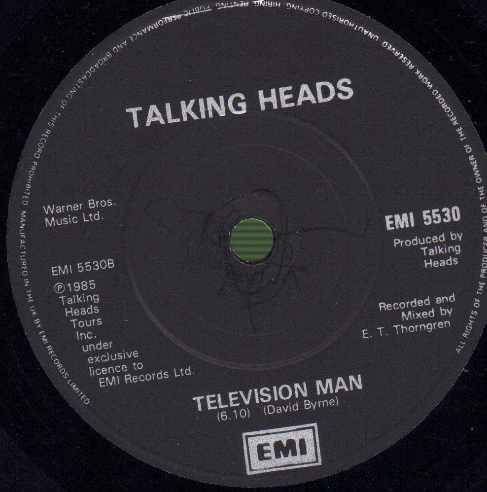 Talking Heads - Road To Nowhere - 7 Inch