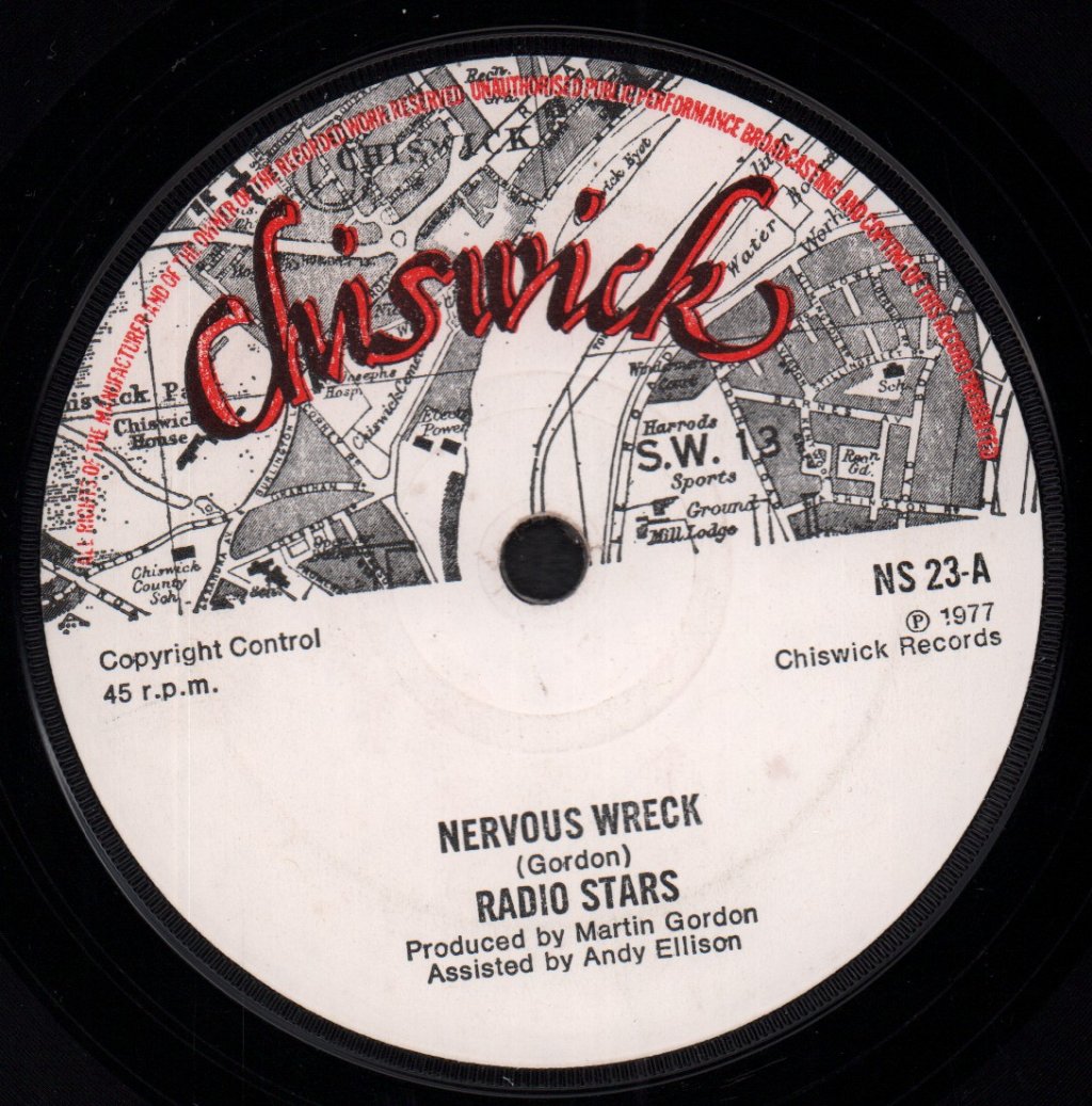 Radio Stars - Nervous Wreck - 7 Inch