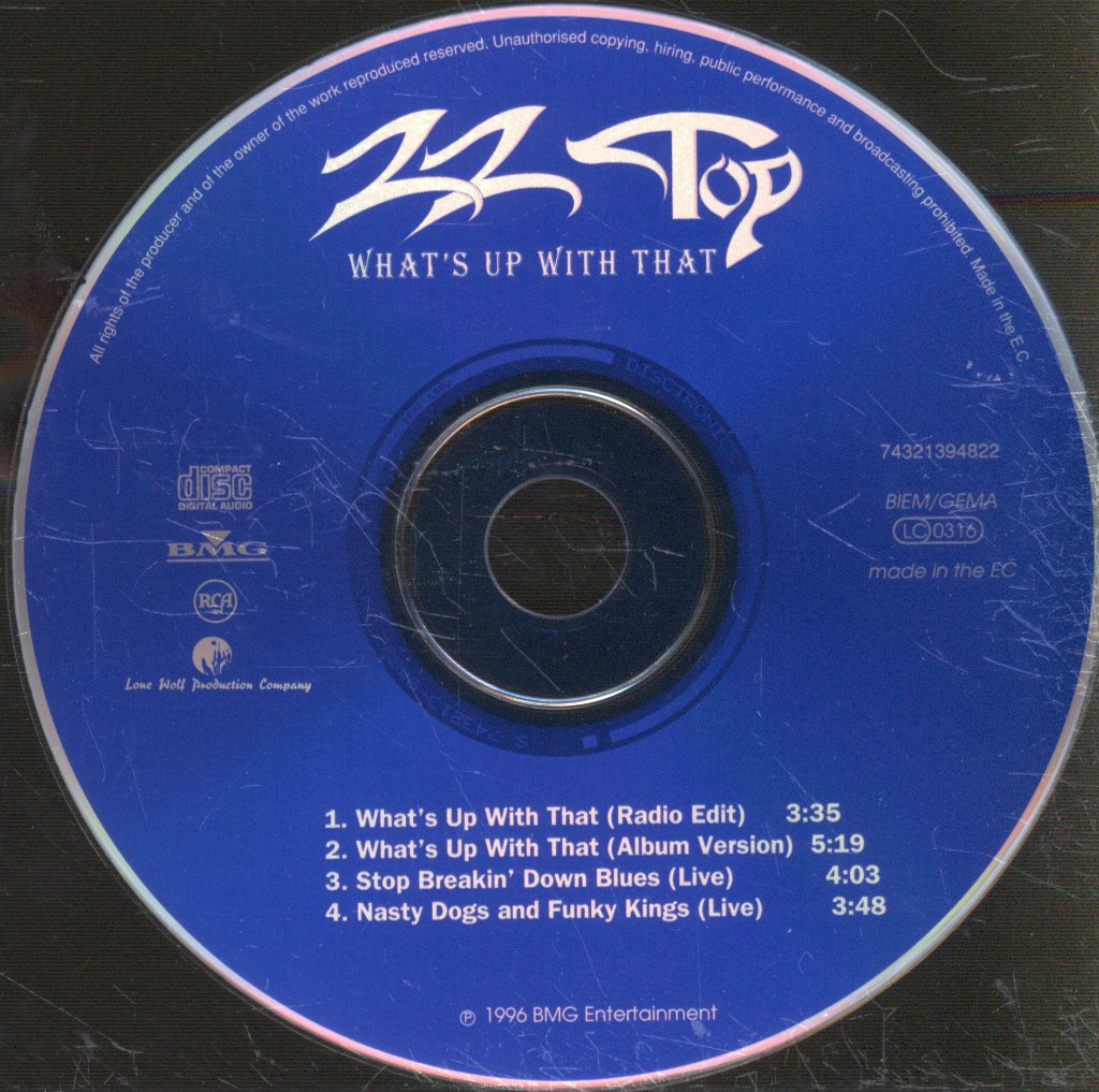 ZZ Top - What's Up With That - Cd