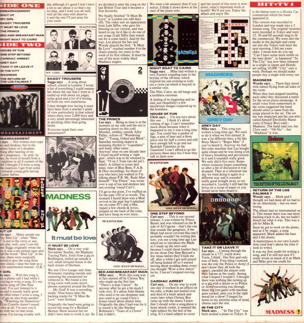 Madness - Complete Madness - Lp
