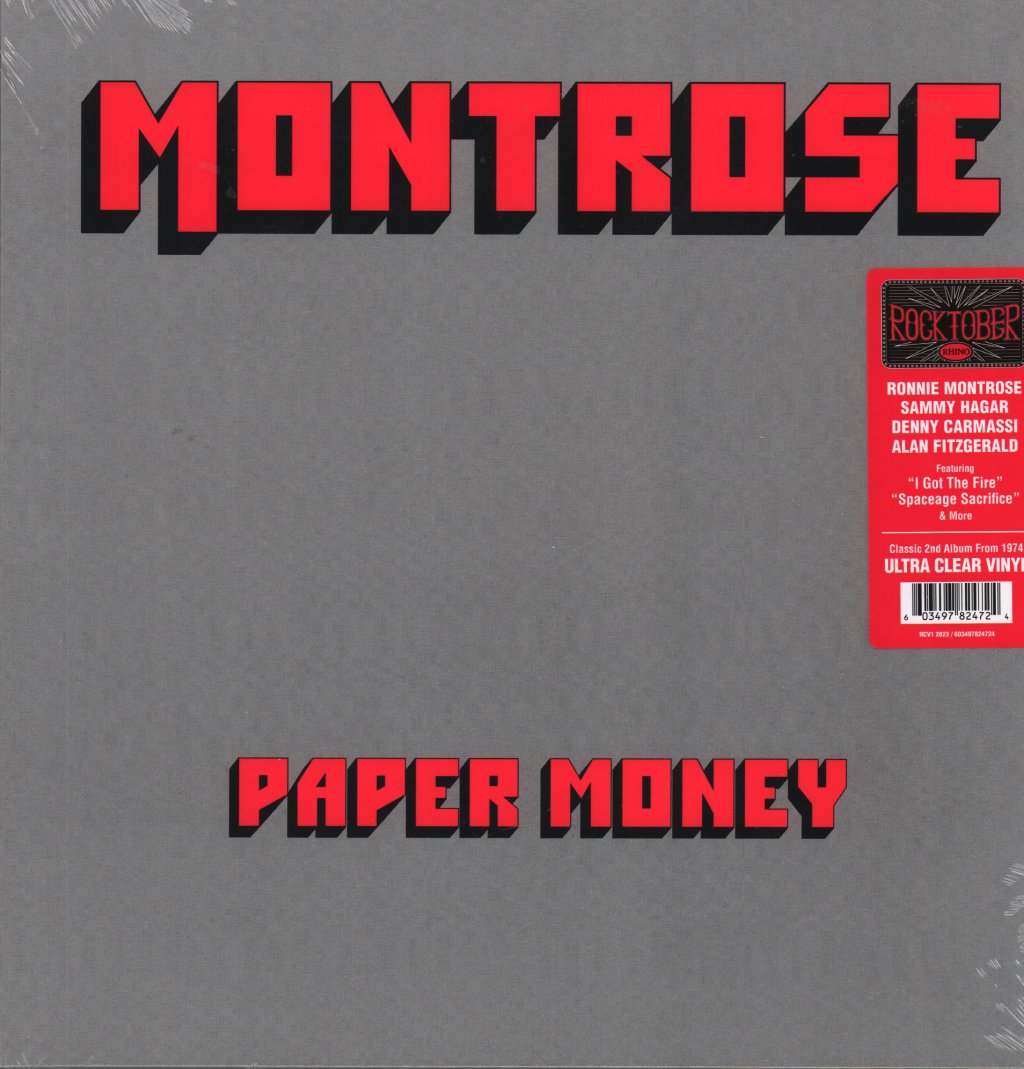 Montrose - Paper Money (50th Anniversary) (Rocktober 2024) - Lp
