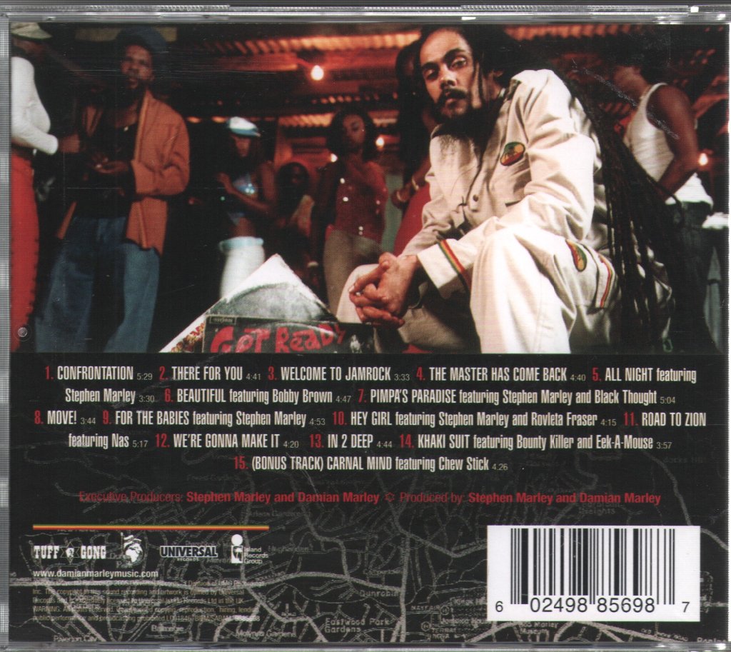 Damian Marley - Welcome To Jamrock - Cd