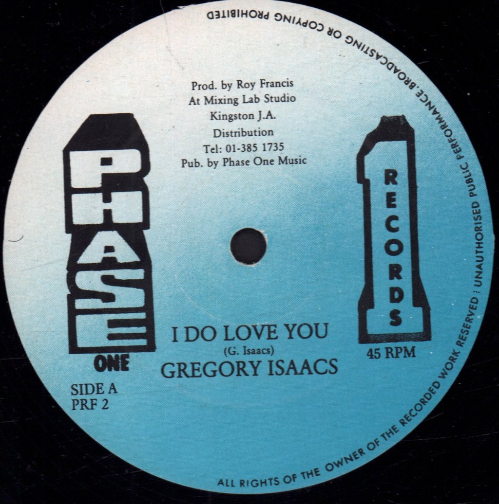 Gregory Isaacs - I Do Love You - 12 Inch