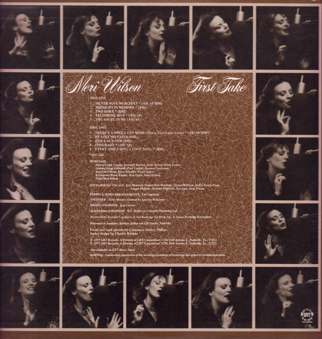 Meri Wilson - First Take - Lp