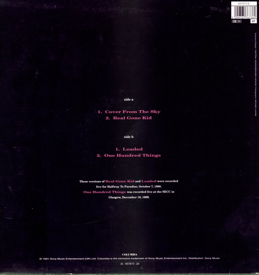 Deacon Blue - Cover From The Sky - 12 Inch