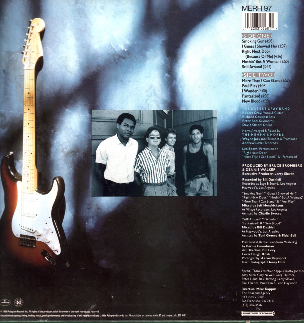 Robert Cray - Strong Persuader - Lp
