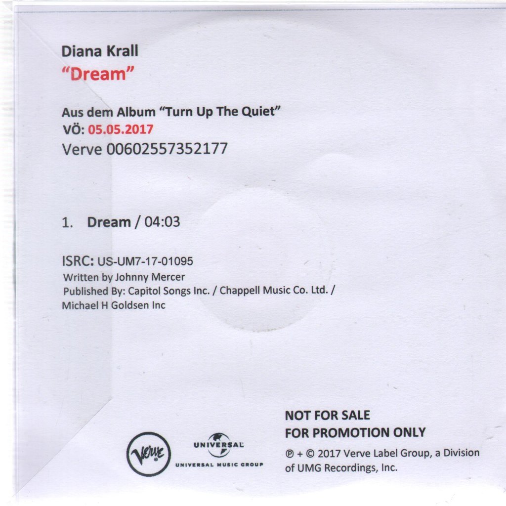 Diana Krall - Turn Up The Quiet - Cdr