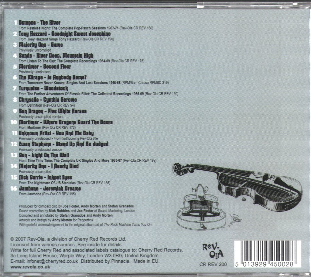 Various Artists - Rev-Ola Rock Machine Turns You On - Cd