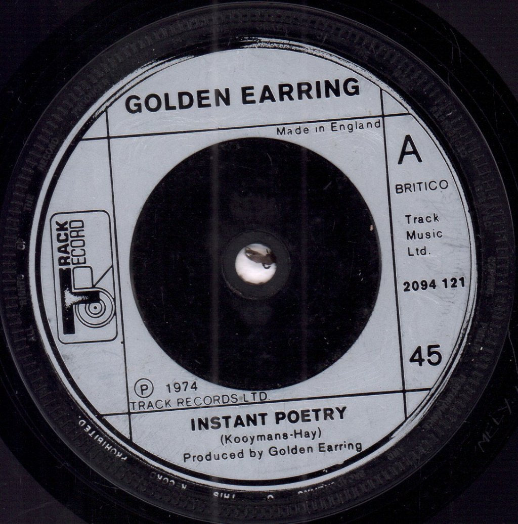Golden Earring - Instant Poetry - 7 Inch