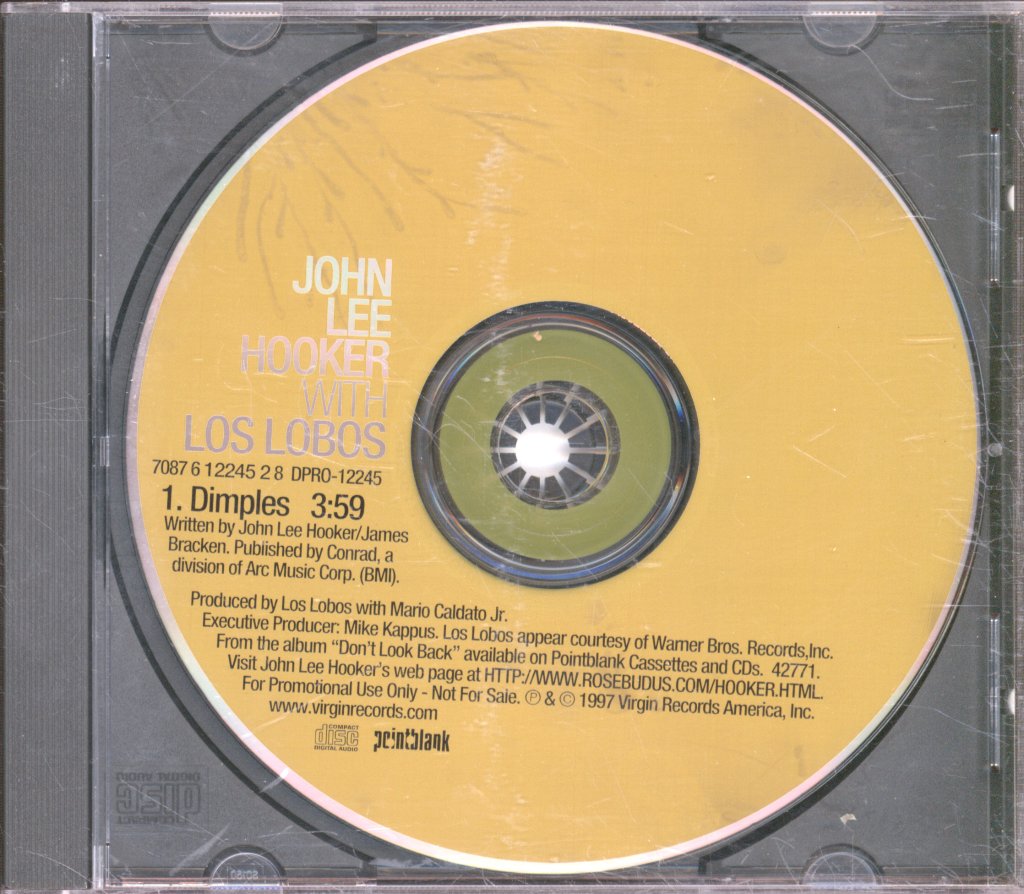 John Lee Hooker With Los Lobos - Dimples - Cd