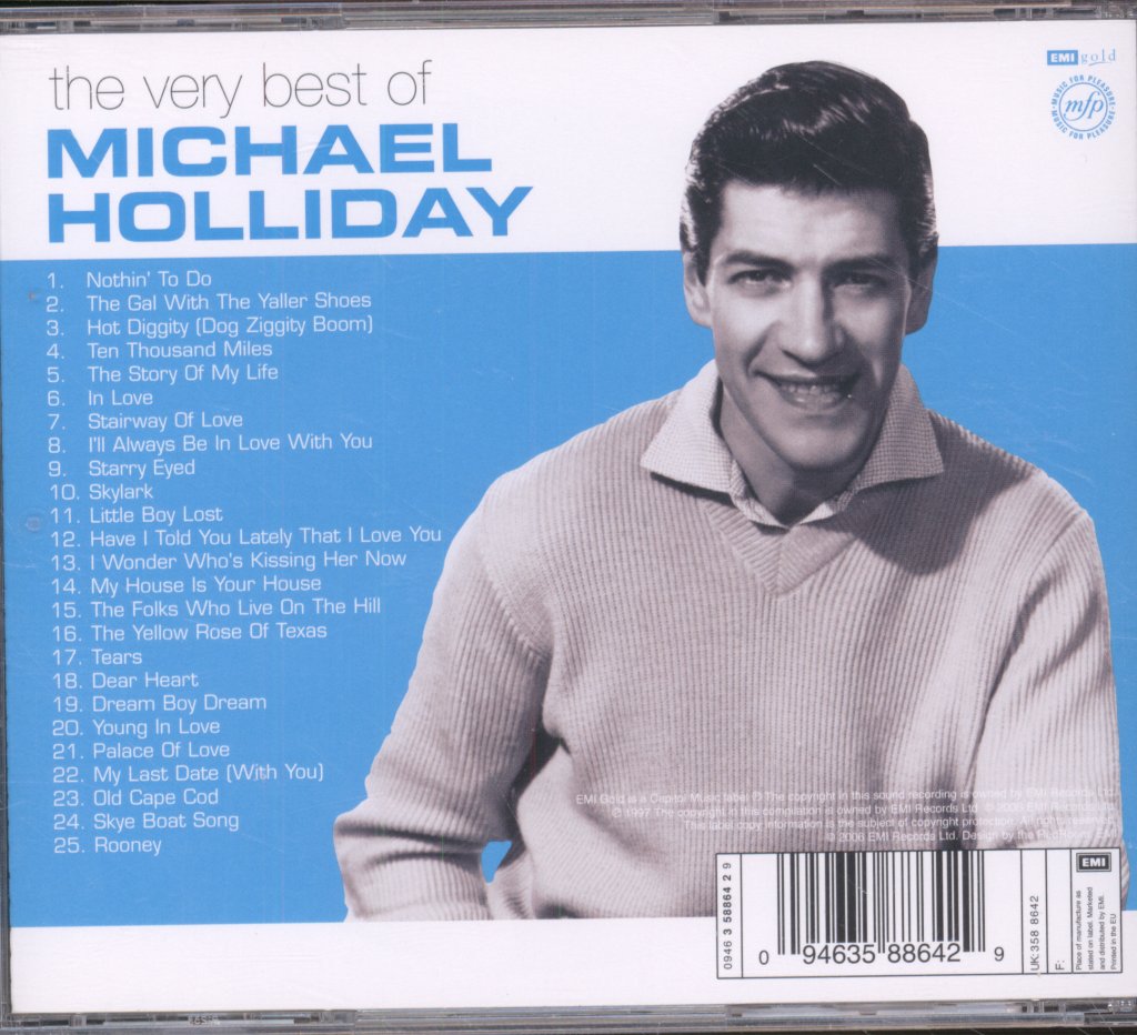 Michael Holliday - Very Best Of Michael Holliday - Cd