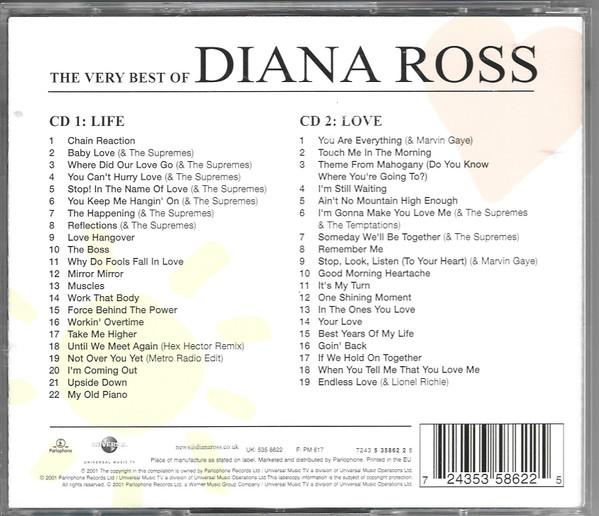 Diana Ross - Love & Life - The Very Best Of Diana Ross - Double Cd