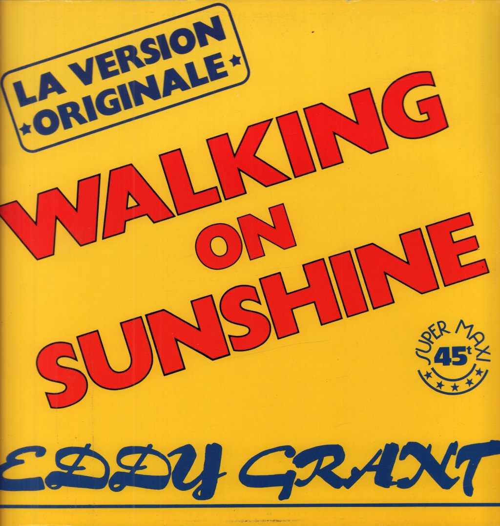 Eddy Grant - Walking On Sunshine - 12 Inch