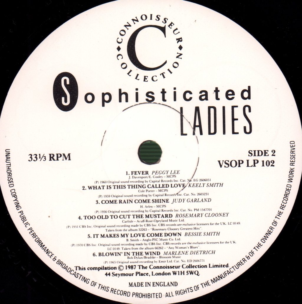 Various Artists - Sophisticated Ladies - Double Lp