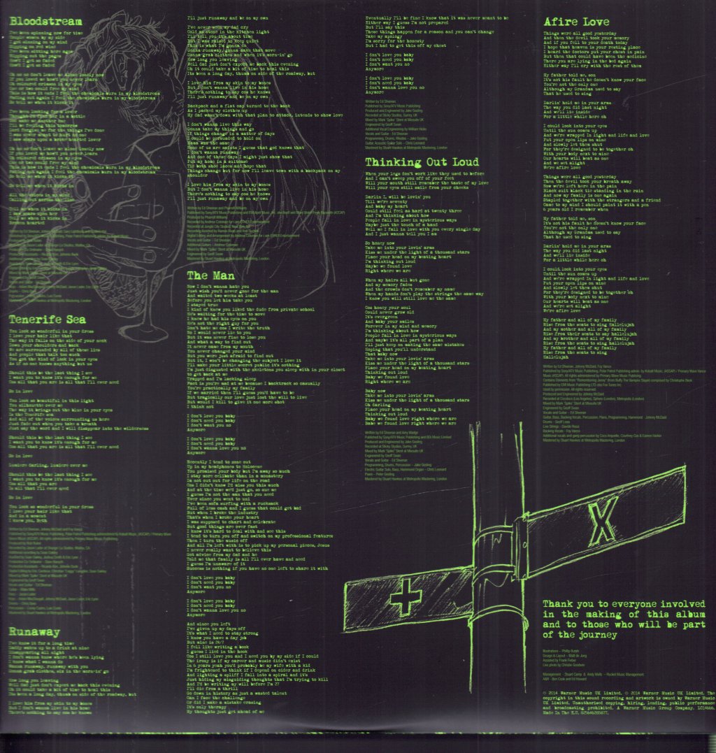 Ed Sheeran - X - Double Lp