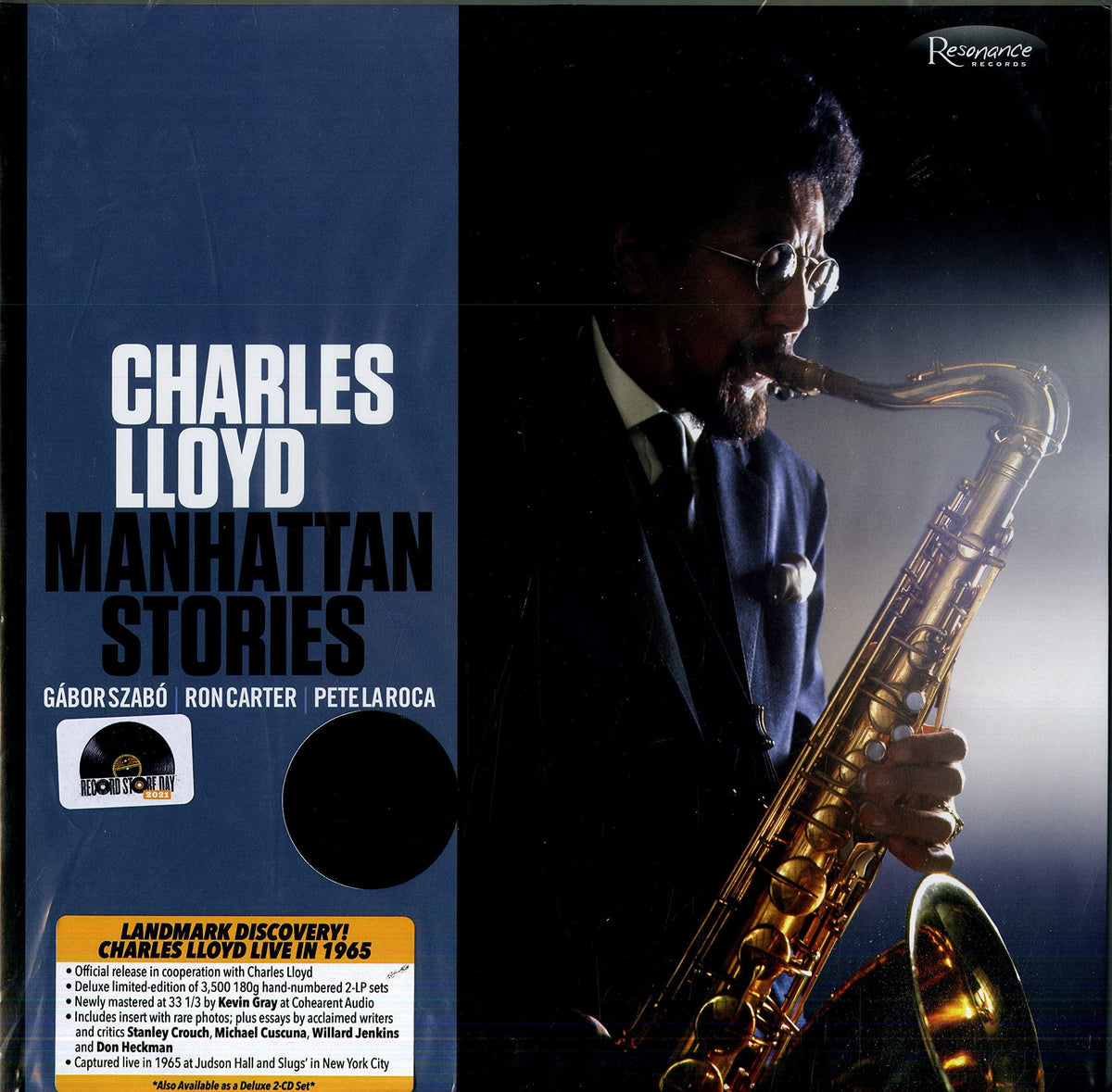 Charles Lloyd - Manhattan Stories - Double Lp