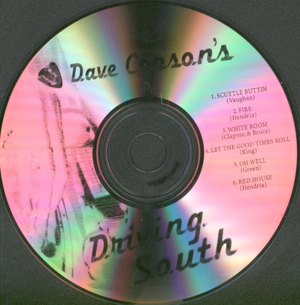 Driving South - Dave Copson's Driving South - Cd