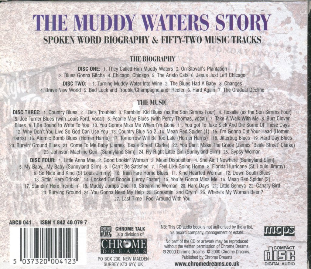 Muddy Waters - Muddy Waters Story - Cd Set