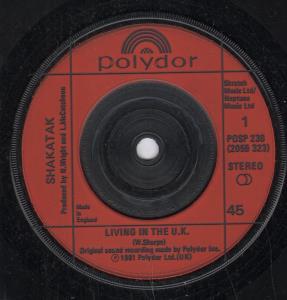 Shakatak - Living In The Uk - 7 Inch