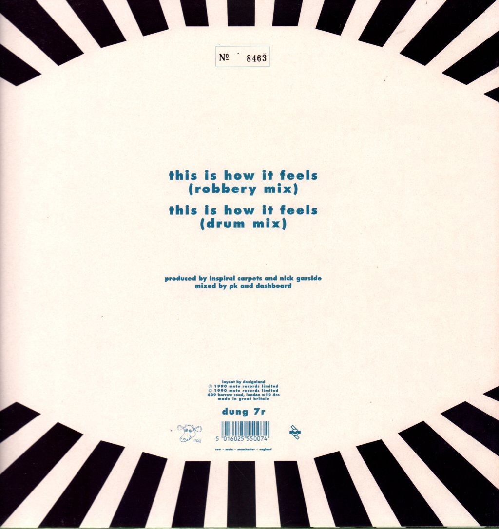 Inspiral Carpets - This Is How It Feels (Remix) - 12 Inch