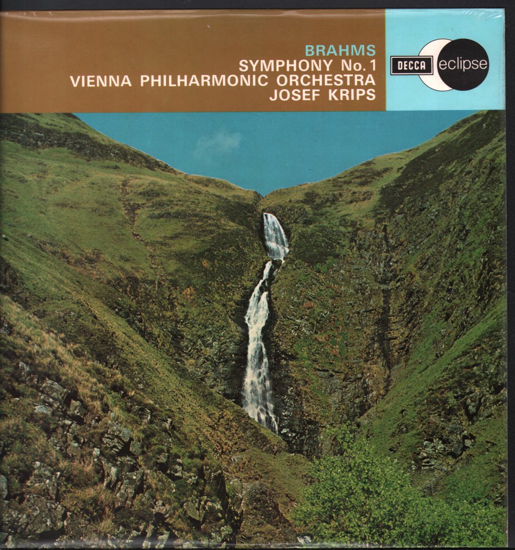 Josef Krips / Vienna Philharmonic Orchestra - Brahms - Symphony No.1 In C Minor, Op.68 - Lp