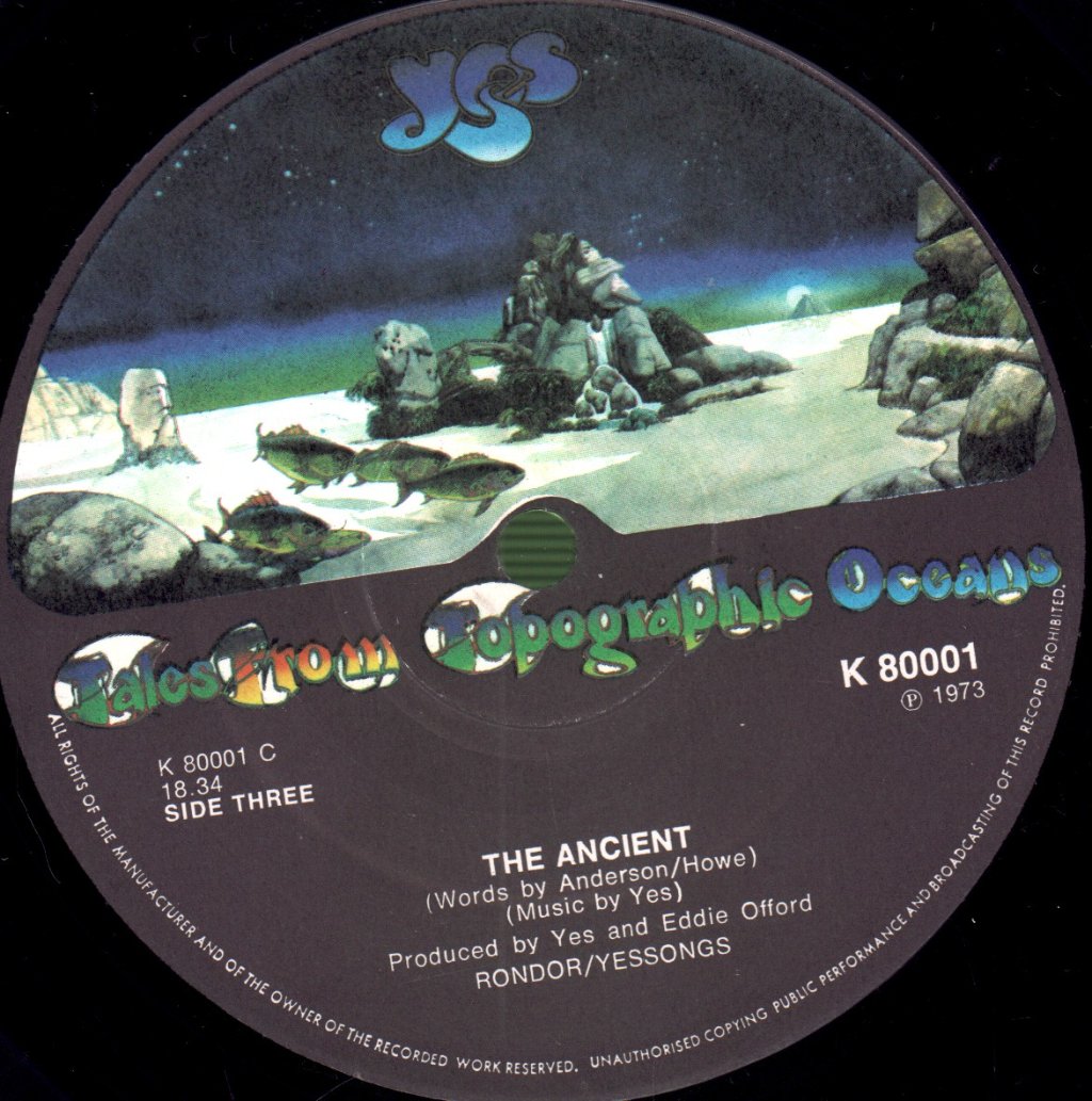 Yes - Tales From Topographic Oceans - Double Lp