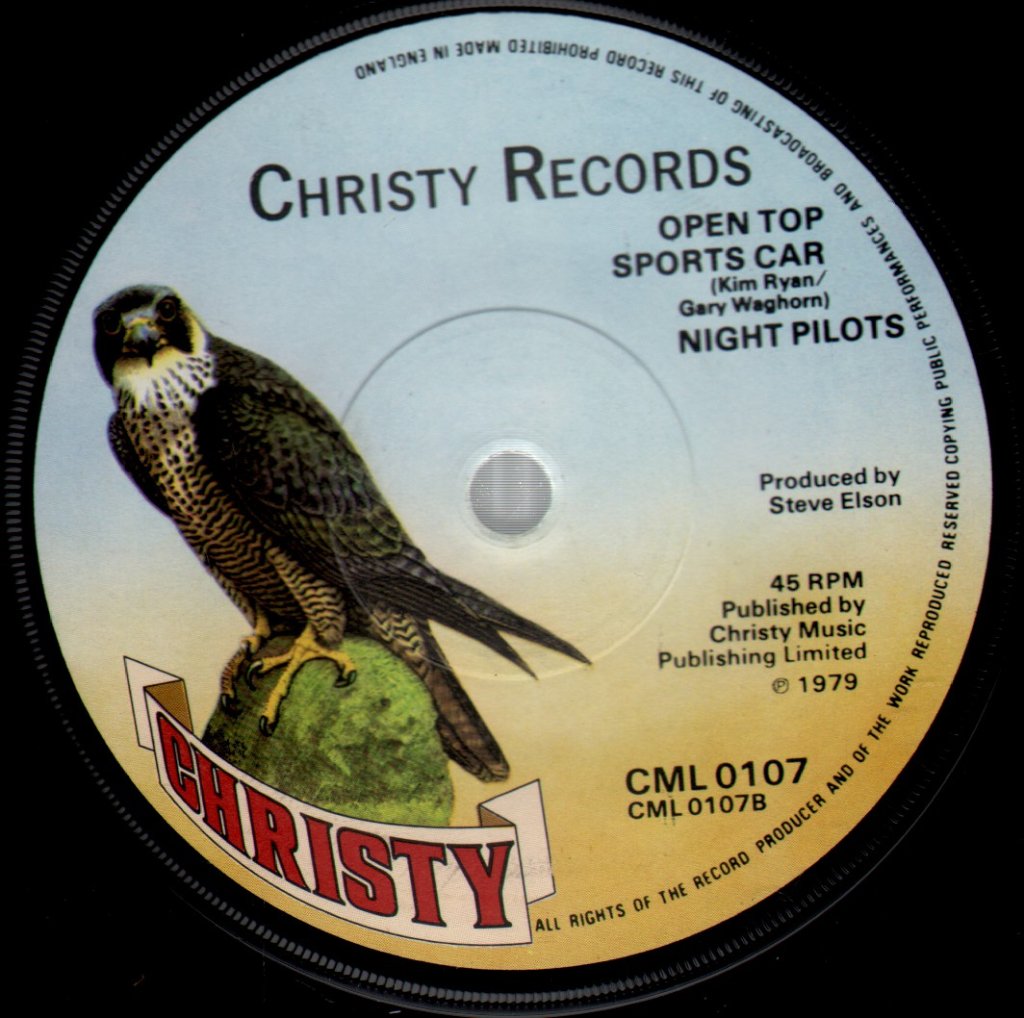 Night Pilots - Dancing With Myself - 7 Inch