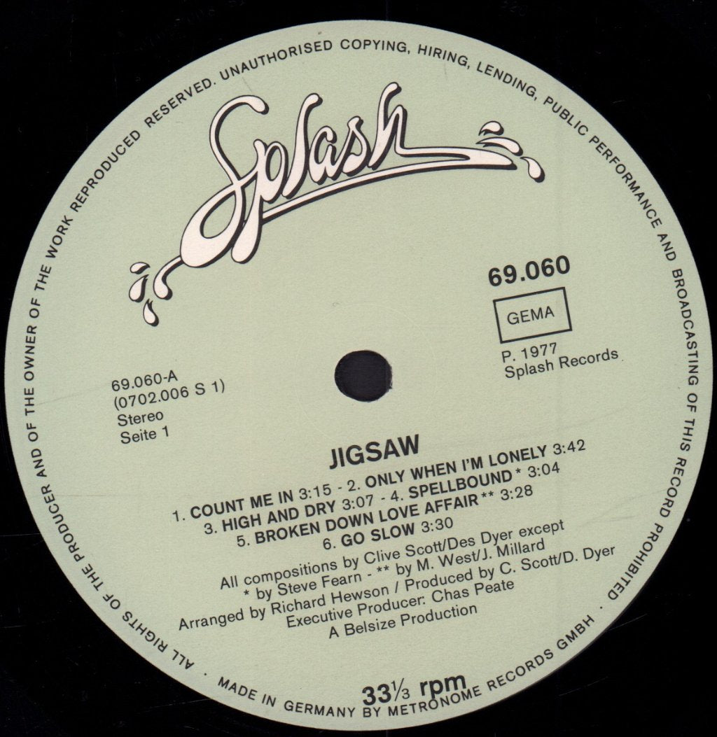 Jigsaw - Pieces Of Magic - Lp