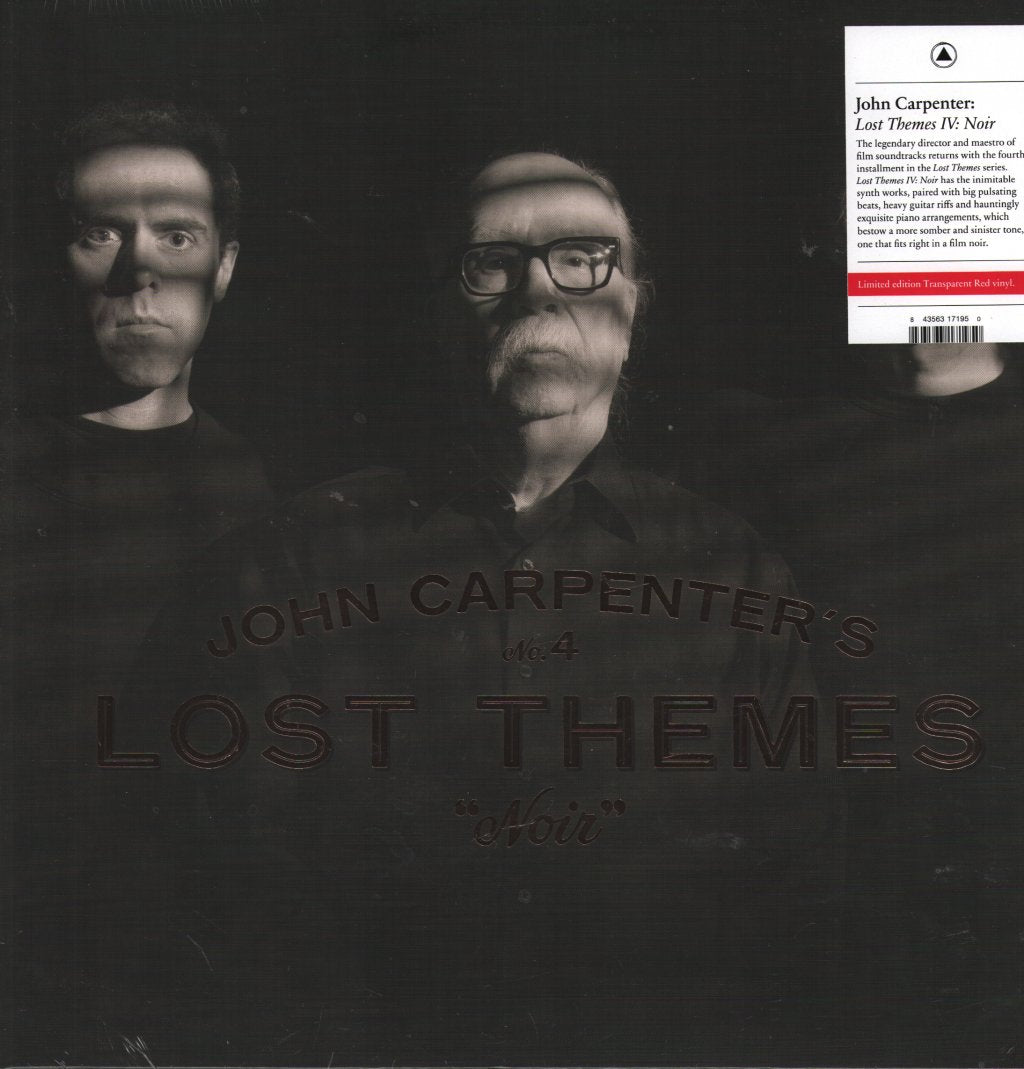 John Carpenter, Cody Carpenter and Daniel Davies - Lost Themes IV: Noir - Lp