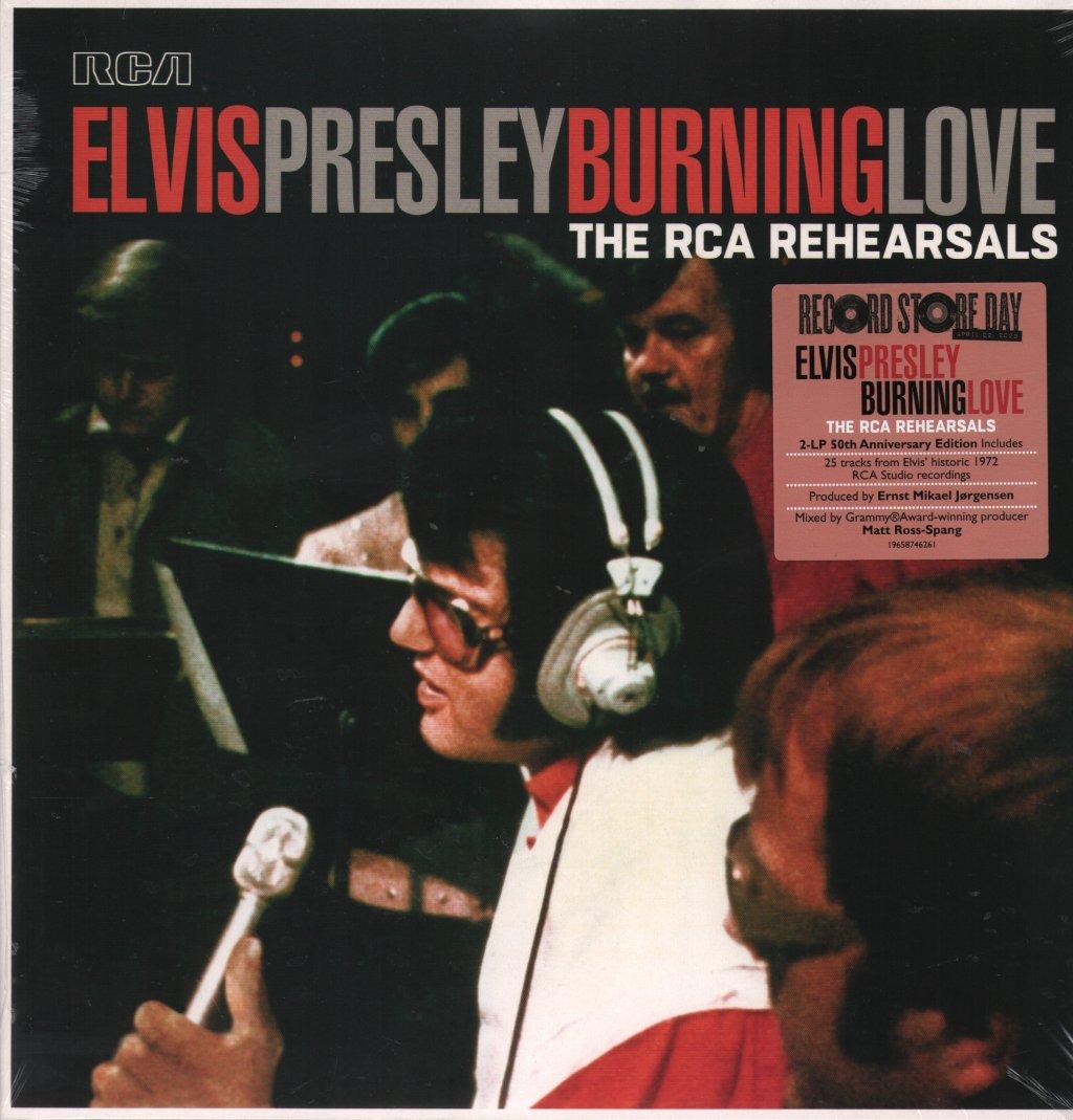 Elvis Presley - Burning Love (The Rca Rehearsals) - Double Lp