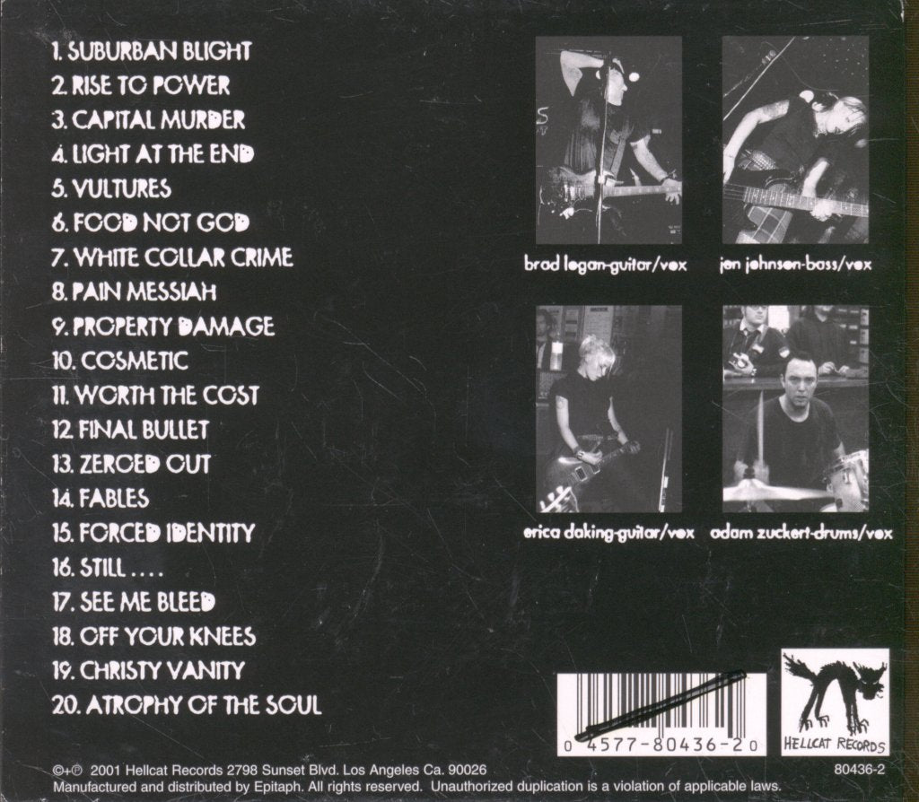F-Minus - Suburban Blight - Cd