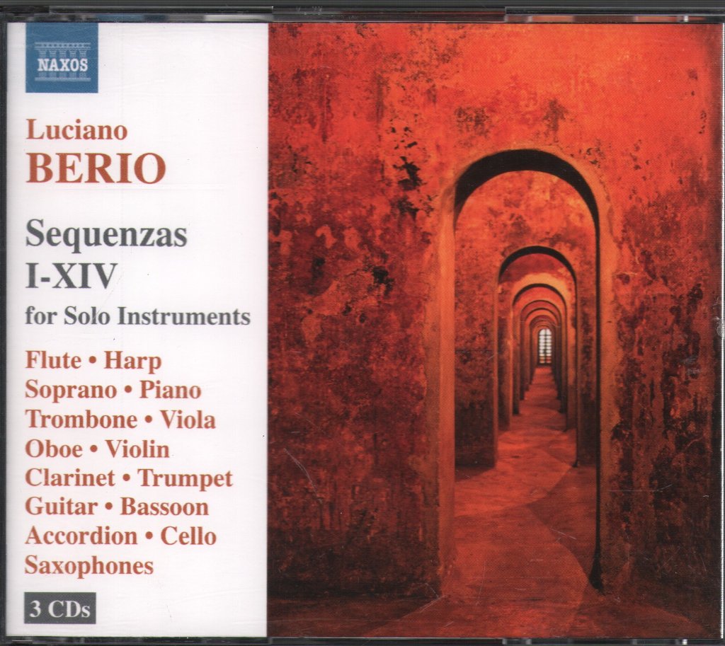 Luciano Berio - Sequenzas I-XIV For Solo Instruments - Cd Set