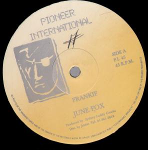 June Fox/Rude Boy - Frankie - 12 Inch