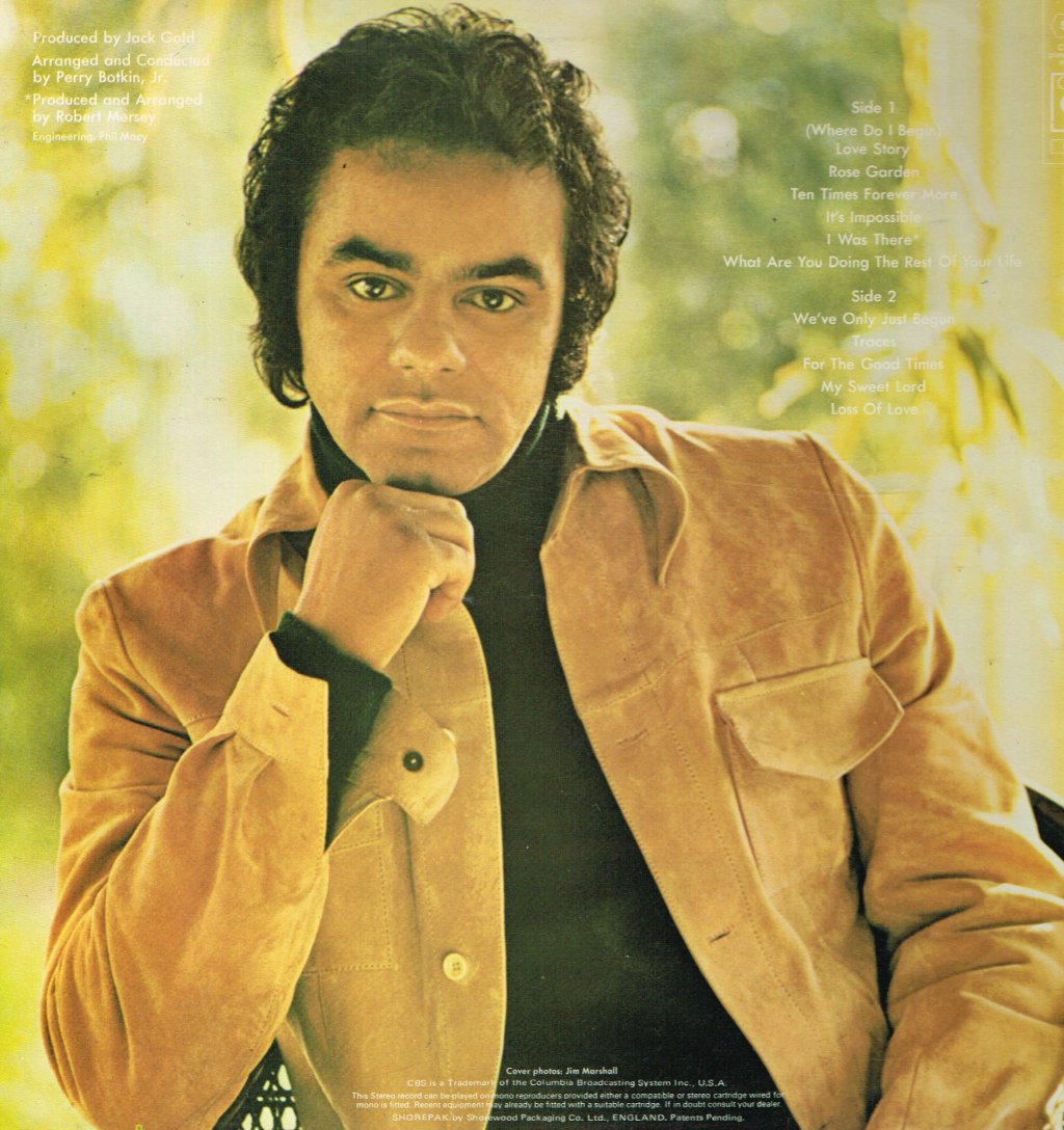 Johnny Mathis - Love Story - Lp