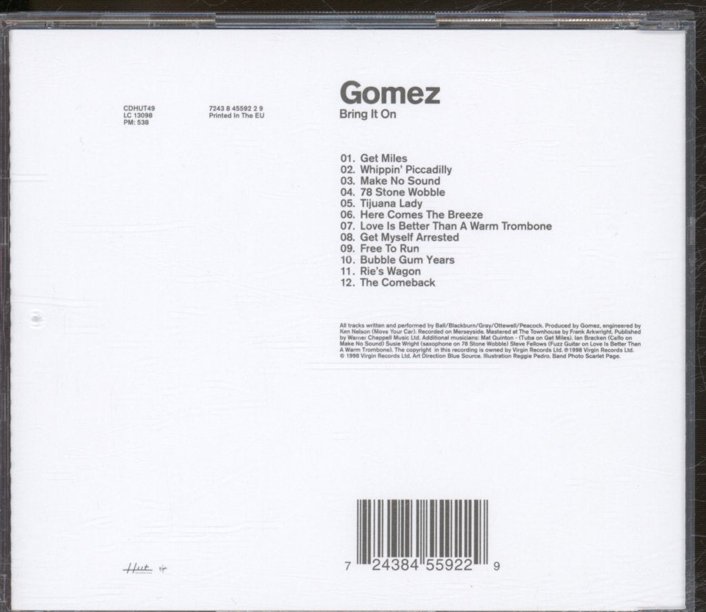 Gomez - Bring It On - Cd
