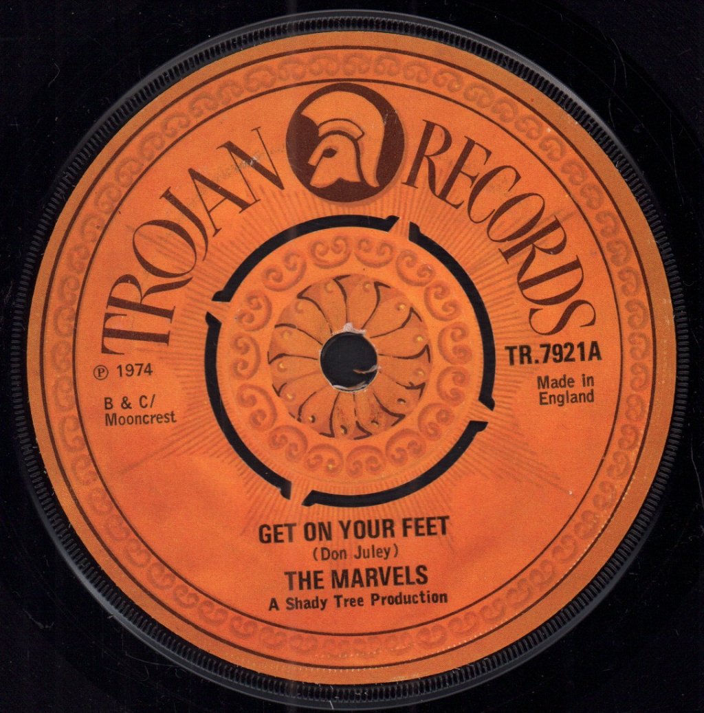 Marvels - Get On Your Feet - 7 Inch