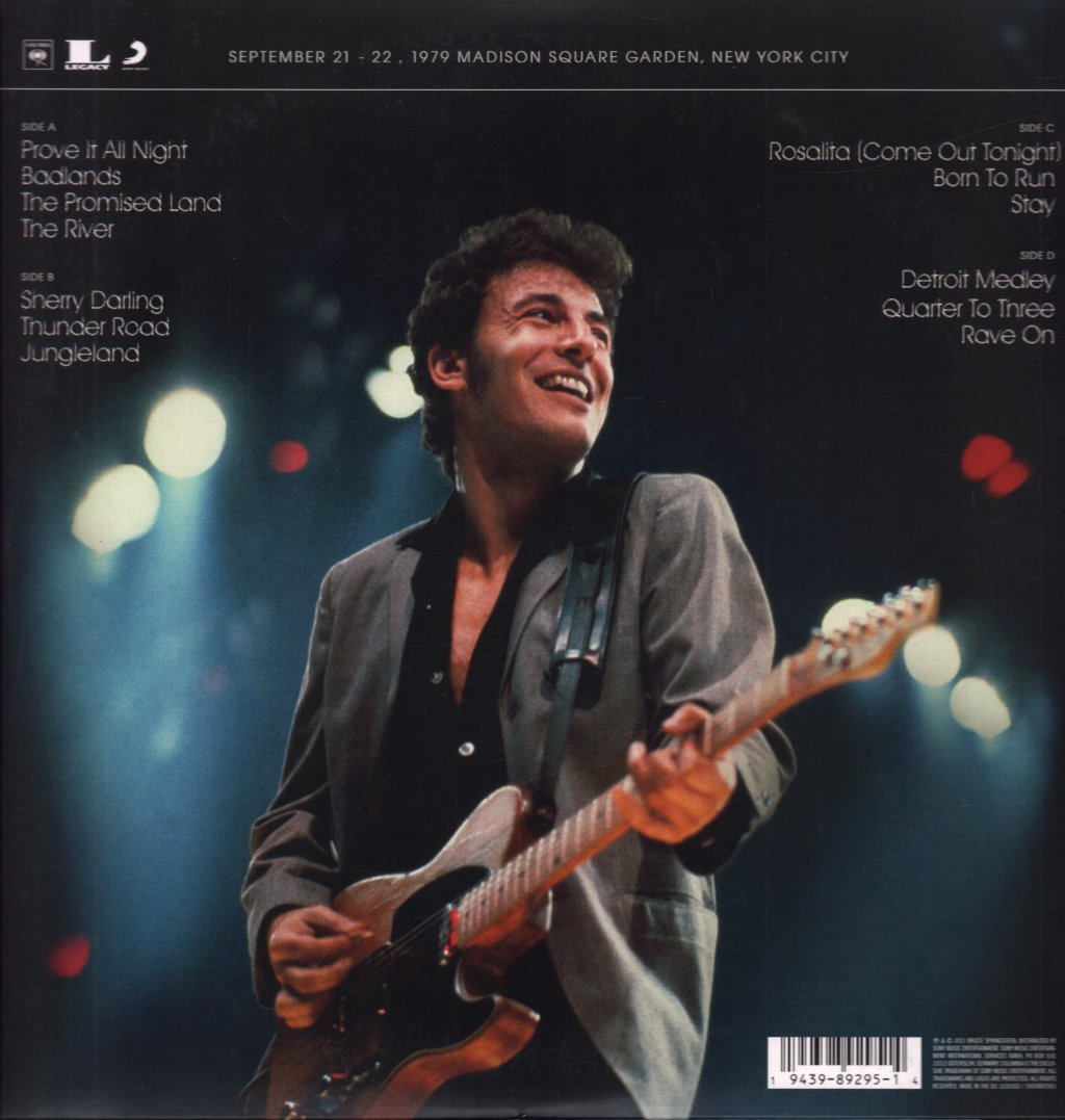 Bruce Springsteen And The E Street Band - Legendary 1979 No Nukes Concerts - Double Lp
