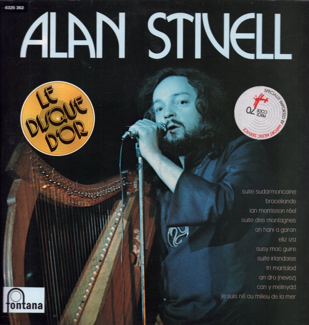 Alan Stivell - Le Disque D'Or - Lp