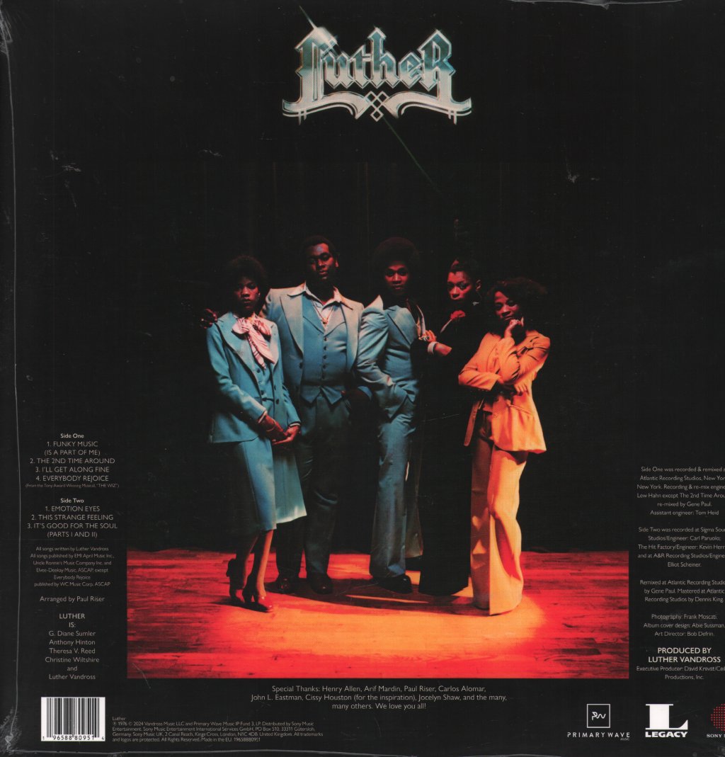 Luther Vandross - Luther - Lp