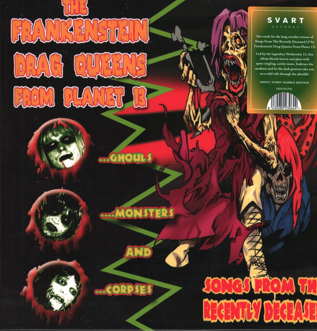 Frankenstein Drag Queens From Planet 13 - Songs From The Recently Deceased - Lp
