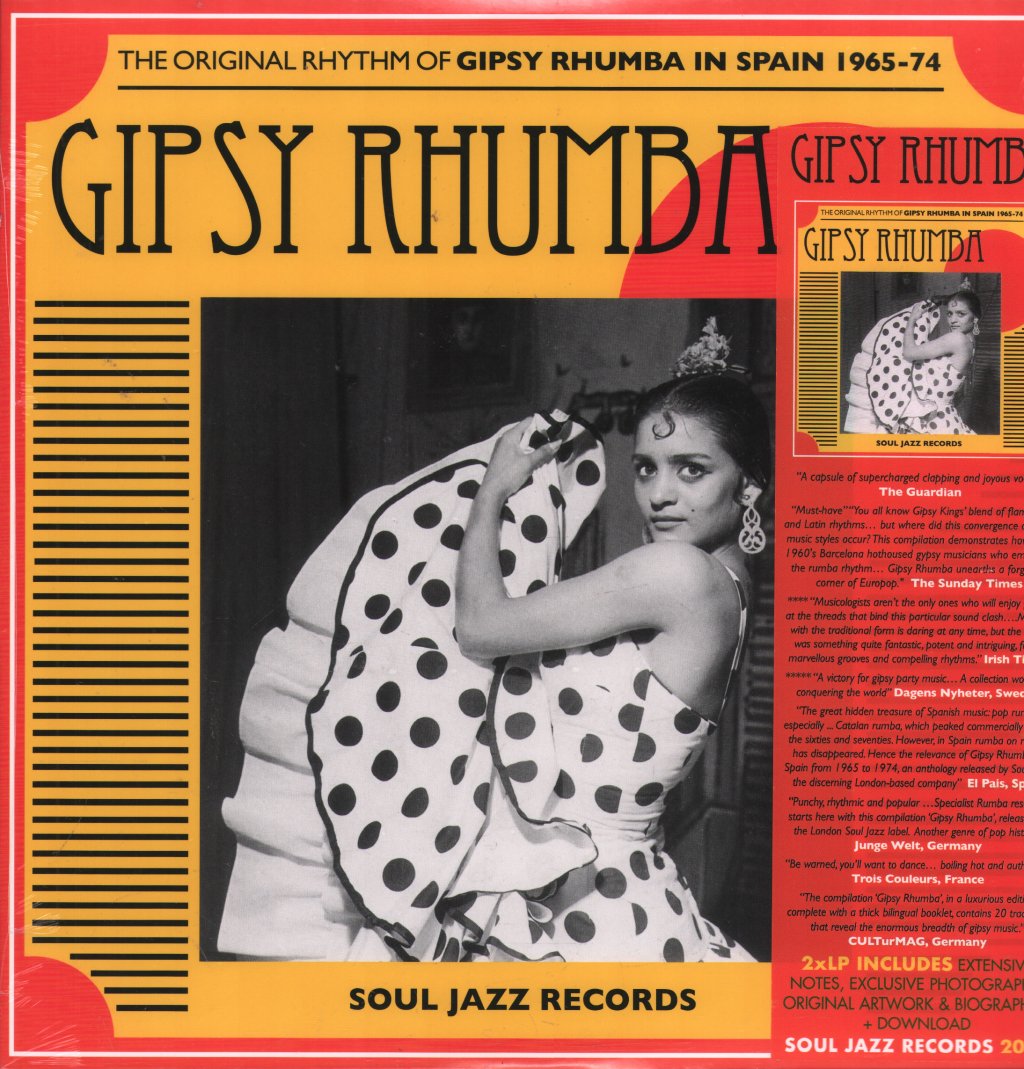 Various Artists - Gipsy Rhumba: The Original Rhythm of Gipsy Rhumba In Spain 1965-74 - Double Lp