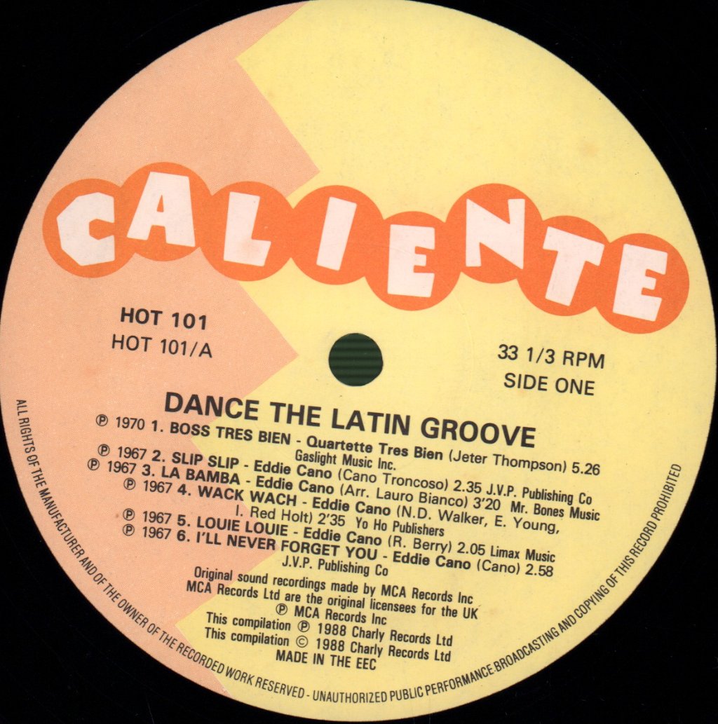 Various Artists - Dance The Latin Groove - Lp