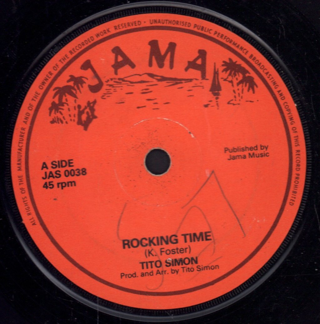 Tito Simon / XLR - Rocking Time / Tito Skank - 7 Inch