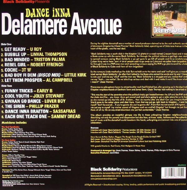 Various Artists - Black Solidarity Presents Dance Inna Delamere Avenue - Lp