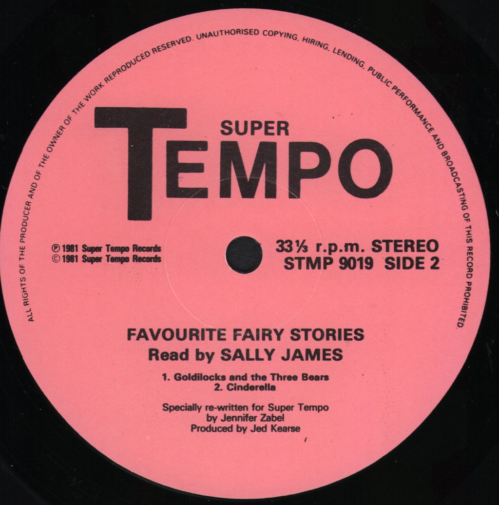 Sally James - Favourite Fairy Stories - Lp
