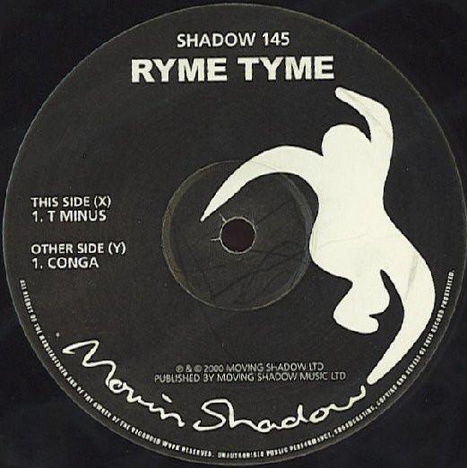 Ryme Tyme - T-Minus - 12 Inch